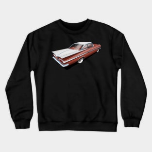 1959 Chevrolet Impala in Coral and White Crewneck Sweatshirt